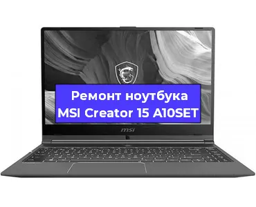 Замена корпуса на ноутбуке MSI Creator 15 A10SET в Ижевске